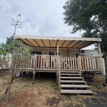 Ferienhaus Mobilhome Bora Bora Mimizan Plage